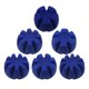 thumbnail image 2 of 6 piezas de bases de flores reutilizables de silicona para moldear velas y jabón con resina epoxi. Azul, 2 of 9