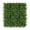 Mix Leaf Hedge, variant on Lush Estate Mix Leaf Hedge Wall Panels, 20" x 20", Pack of 12, High Density Green Wall Decor