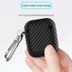 thumbnail image 1 of Gwong Electrónica Funda protectora a prueba de polvo de fibra de carbono para Airpods 1/2 Auricular compatible con Bluetooth, 1 of 7