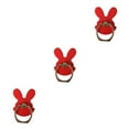 thumbnail image 1 of braveheart Cute Rabbit Aluminum Alloy Phone Stand Tablets Hand Grip Kickstand Mount Holder Red 3Set, 1 of 6