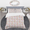 thumbnail image 2 of Designart 'Abstract Design Retro Pattern VII' Mid-Century Modern Duvet Cover Set, 2 of 4