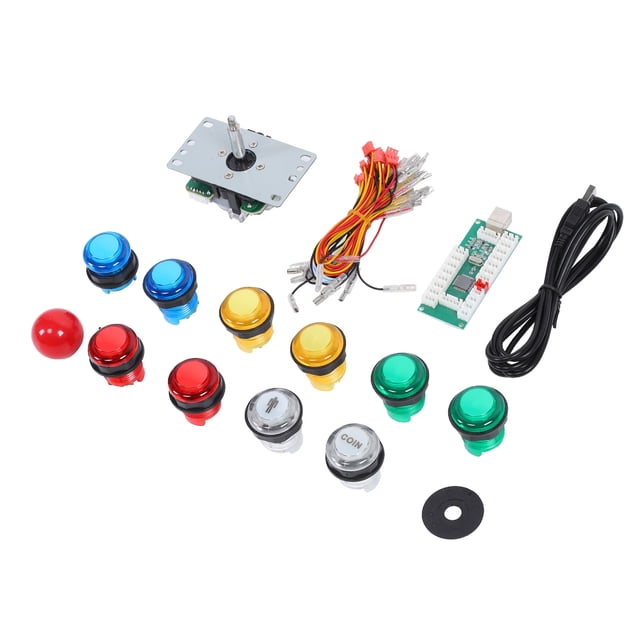 Ensemble de Joysticks DIY, Puce d'Ordinateur USB Kit de Joystick DIY, pour Console PS3