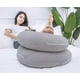 thumbnail image 3 of Almohada de Embarazo Midle One Gris Oscuro Forma de C para Maternidad y Mujeres Embarazadas, 3 of 6