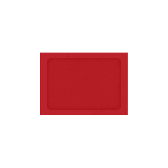 LUXPaper A7 Full Face Window Envelopes, 5 1/4 x 7 1/4, Ruby Red, 1000 Pack