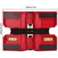 thumbnail image 2 of Angle Gauge Spirit Level Fence Post Pipe Magnetic Inclinometer Adjustable With Strap Horizontal Vertical Magnetic Gauge, 2 of 5