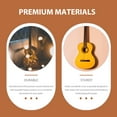 thumbnail image 3 of LEEYNEER Housse de Trou de Son de Guitare Guitares Accessoires de Guitare Rétroaction de Guitare Muet Housses de Trou de Son de Guitare Résonateur Écran de Guitare, 3 of 6