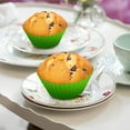 thumbnail image 7 of COM1950s Silicone Muffin Pan/Cups-Silicone Molds,3 in Jumbo Silicone Baking Cups Reusable Cupcake Liners Nonstick Large Cake Cups Set Stand Alone Cupcake Holder,10 Pack Auto Cup Holder Liner, 7 of 7