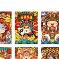 thumbnail image 3 of Abbracc 6pcs Enveloppes Rouges Chinoises Nouvel An Paquets Enveloppe de Boeuf Hongbao 2021 Style de Boeuf Chinois8, 3 of 3