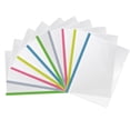 thumbnail image 2 of JPLZi 10pcs Transparent File Folder Sliding Bar Report Covers for A4 Report Display Cover Organizer, 2 of 8