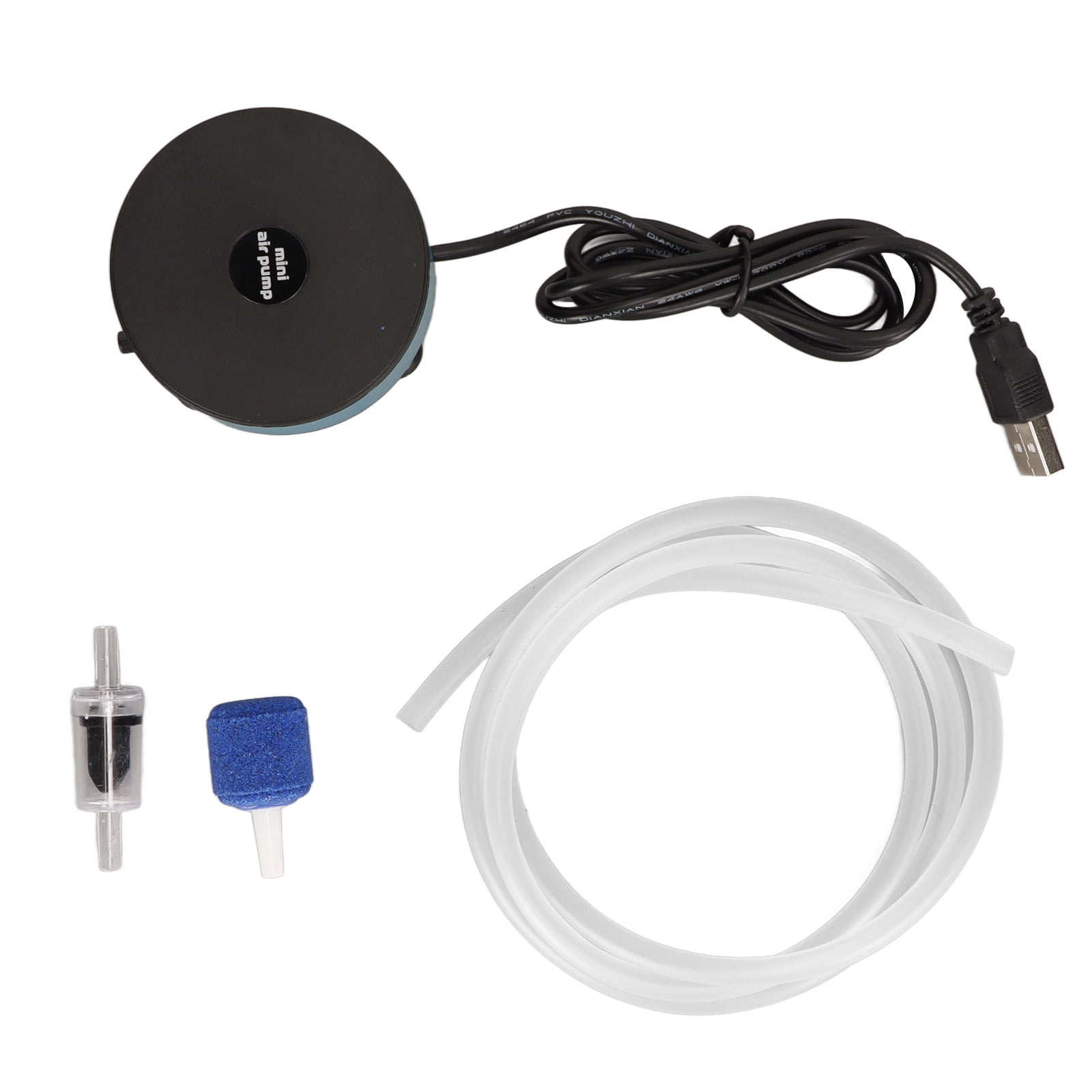 Pompe à Air USB Pour Aquarium - Silencieuse, Adaptée à La Pêche Et Aux Petits Bassins