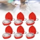 thumbnail image 3 of Protector Facial De Válvula Unidireccional, Portátil, 6 Piezas, Protector Facial De Plástico Seguro, Llavero PE Para Coche ANGGREK Cardiopulmonary Resuscitation Face Shield, 3 of 7