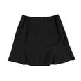 thumbnail image 2 of bar III Falda acampanada sólida para mujer, negro, 22W, 2 of 2