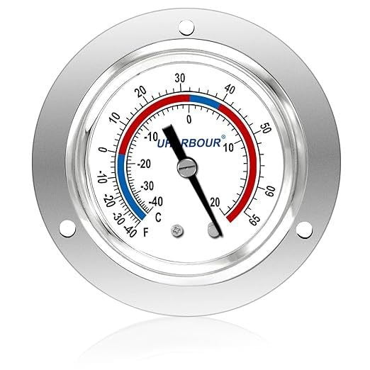 High-Precision Cooler Thermometer: Monitor Refrigerator Temp from -40 to 65 ℉