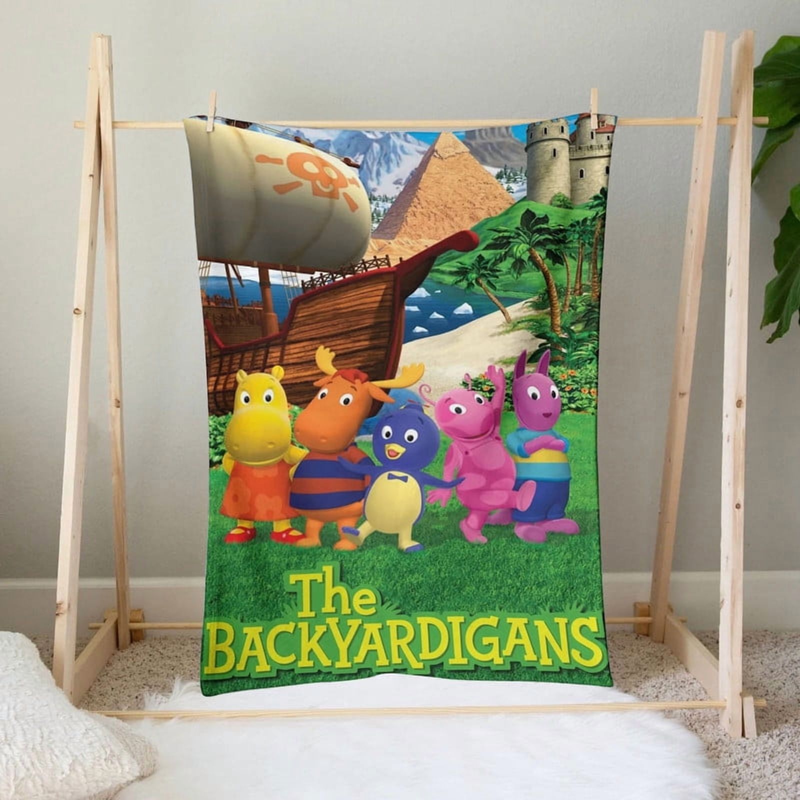 Backyardigans Throw Blanket Gifts for Fans Lover Girls Boys Women Present Hoodie Him Bed 30"x40"