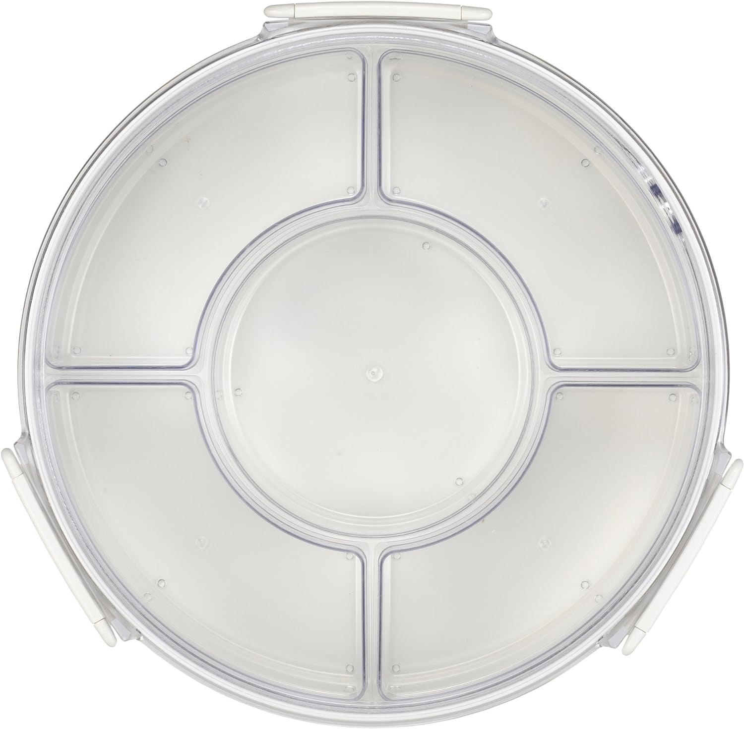 Lustroware Leakproof Gourmet Palette Party Food Container (Round
