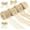 Khaki, variant on 4 Rolls Burlap Ribbon 12 Yard Natural Jute Mesh Burlap Ribbon Trim Craft Ribbon for Gift Wrapping Crafts Party Decoration DIY Packaging(Khaki)