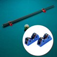 thumbnail image 4 of 2Pcs Straightness Detector, Pool Billiard Straightness Checker, Maintenance Parts, Durable Billiard Accessories Detection for Club Bar Home Dark Blue, 4 of 6