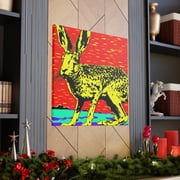 Jackrabbit Pop Art - Canvas