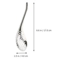 thumbnail image 4 of 1 juego de 3 cucharas de caviar de acero inoxidable, coladores, cucharas de esferificación (plateado), 4 of 6