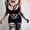 F-24Black, variant on ZHOGXU Women's Dress Sleeveless Suspender Star Print Punk Gothic Slim Fit Fashion Comfortable Dresses For Casual Daily Wear,Black,L