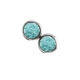 thumbnail image 2 of Sonducket Pendientes Gotas para los oídos de moda Pendientes con incrustaciones de diamantes de imitación de galvanoplastia fina Ropa, zapatos y accesorios Miscelánea Cian claro Sonducket AP009494-19B, 2 of 6