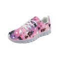 thumbnail image 4 of HELLHERO Lightweight Running Sneakers for Gym Walking, Mesh Low Top Soft Running Shoes, Ghost Cat Pattern, 4 of 11