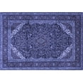 thumbnail image 1 of Ahgly Company Indoor Rectangle Persian Blue Traditional Area Rugs, 6' x 9', 1 of 4
