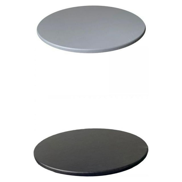 Cubierta de forma forma forma Mantel de tela Color sólido Elástico Equipado Catering Sunnimix Mantel redondo de color sólido