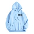 thumbnail image 4 of Futezty Graphic Hoodie For Women Sweatshirt Pullover Tops With Pockets, 4 of 5