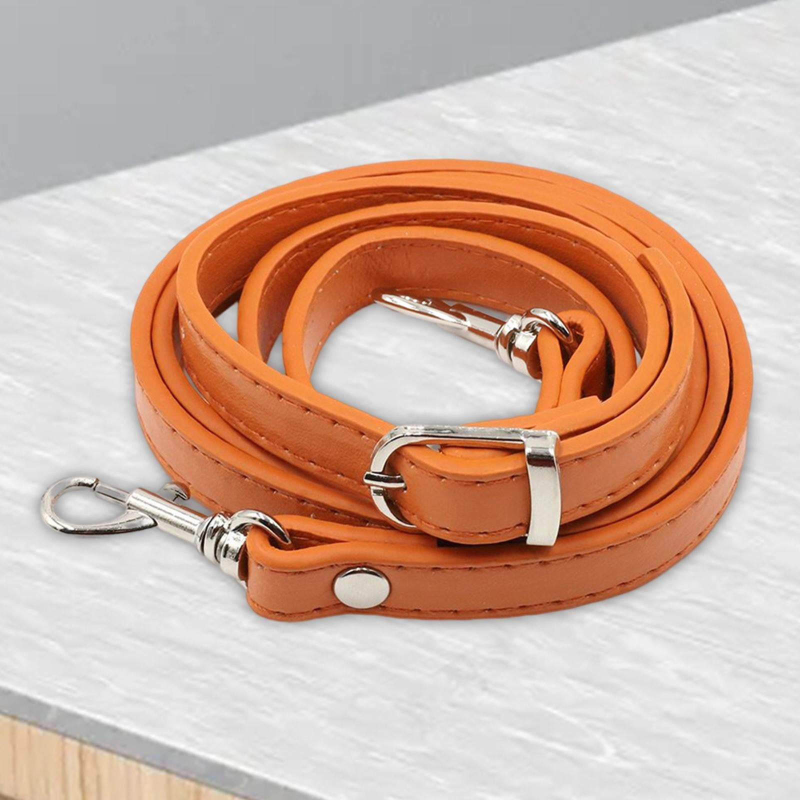 Shoulder Bag Strap Replacement with Metal Swivel Hooks Purse Strap for Orange