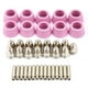 thumbnail image 1 of Consumibles de cortador de plasma ANGGREK Kit de electrodos de Boquilla 40 piezas para Antorcha SG55 AG-60, 1 of 8