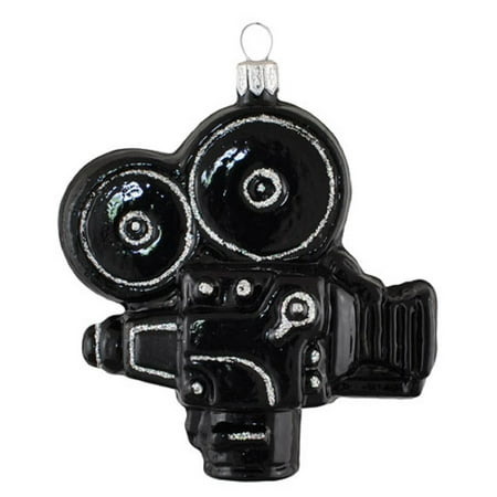 Movie Camera Polish Glass Christmas Tree Ornament Decoration Film Cinema Movie Camera Polish Glass Christmas Tree Ornament Decoration Film Cinema