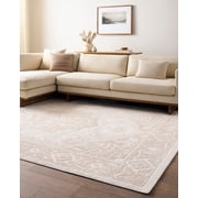 My Texas House Diana Area Rug, 7 ft 10 in x 10 ft, Off-White