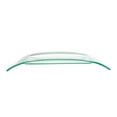 thumbnail image 2 of Turgla Fusion Glass Dinnerware 12" x 9.5" x h:1.5" Rectangular Clear Glass Platter, Set of 6 (05-124-30CLR), 2 of 2