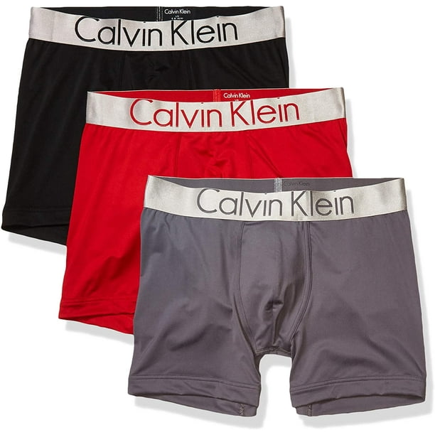 Calvin Klein Calvin Klein Men's Underwear Steel Microfiber Boxer