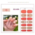 thumbnail image 1 of PVCS Nail Sticker Rainbow Nail Sticker Multicolor Waterproof Nail Polish Film, 1 of 2