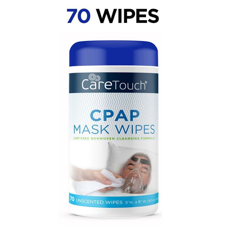 Caring touch. Care touch cleaning wipes. wipe mask.