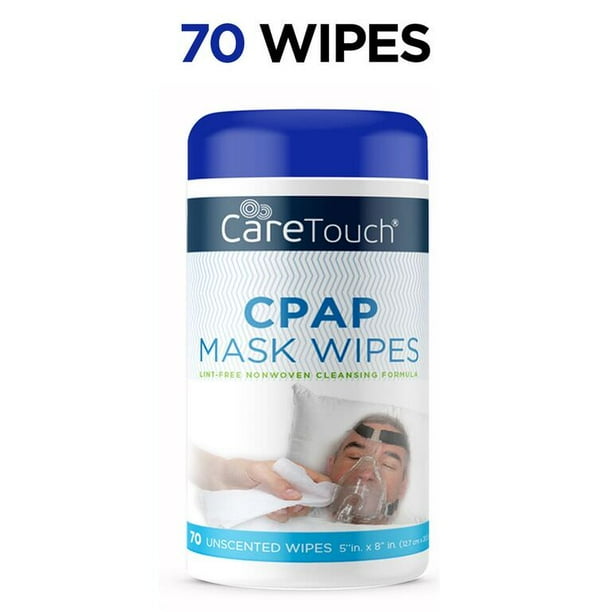 Care Touch Cpap Mask Wipes, Unscented/Lint Free 70 Wipes Walmart