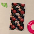 thumbnail image 3 of CafePress - Chrysanthemum Tapestry - Large Beach Towel, Soft 30"x60" Towel with Unique Design, 3 of 3