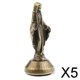 thumbnail image 1 of 5xMadonna Estatua Estatuilla para Coche Casa Capilla Decoración Bronce 5 piezas, 1 of 8
