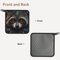 thumbnail image 2 of Pofeuu Tribal Style Raccoon Print Silicone Trivet Mats,Silicone Hot Pads for Kitchen, Silicone Trivets for Hot Pots and Pans, Silicone Hot Pad, 2 of 8