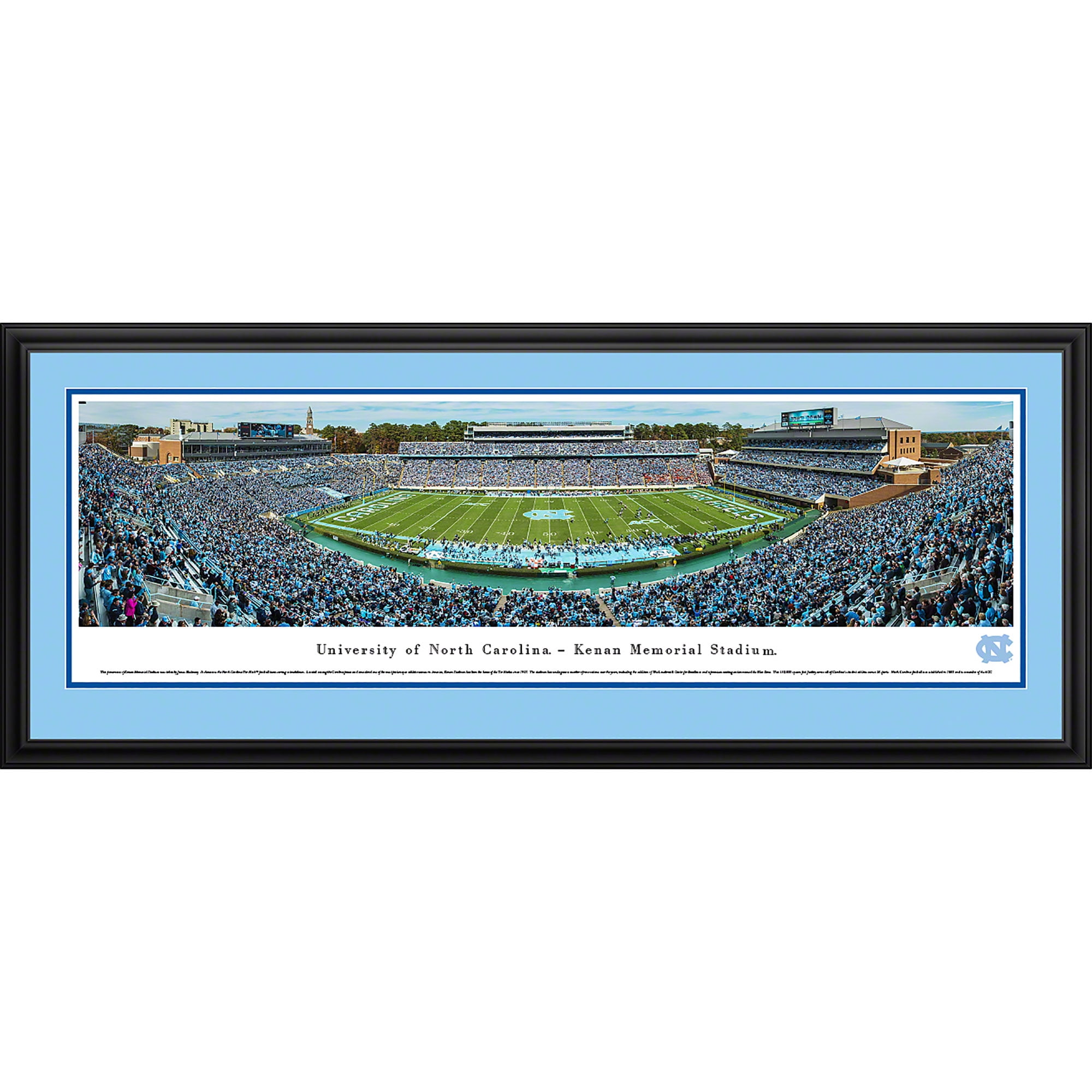 North Carolina Tar Heels Football 50 Yard Line at Kenan Memorial