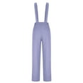thumbnail image 5 of DailyTrove Women's High Waisted Straight Leg Pants - Slim Fit Trousers with Pockets for Office & Business Casual, 5 of 6