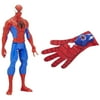 Ultimate Spider-Man Sinister Six Spider-Man Hero FX Glove with Spider-Man Titan Hero Series Spider-Man Figure