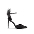 thumbnail image 3 of Zapatos de Tacón Estileto de 10 cm para Mujer DREAM PAIRS SDPU2322W en Negro, 3 of 5