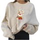 thumbnail image 1 of Sudaderas Recortadas de Navidad Para Mujer Moda Casual Manga Larga Impreso Ladies Tops Odeerbi ODB209155, 1 of 9