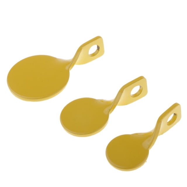 Objetivo de material acero Inoxidable Cola 2.5 3 4cm Práctica de Adhesivo Gimnasio Trabajo deporte