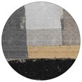 thumbnail image 2 of Addison Rugs Chantille Indoor/Outdoor Transitional Modern Black Machine Washable Round Rug, 8' x 8', 2 of 8