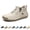 Beige, variant on 2026 Women's Handmade Leather Orthopedic Comfy Shoes,Outdoor Casual Ankle Boots