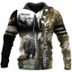 thumbnail image 3 of Sudadera con capucha para hombre con estampado 3D de animales de caza de ciervos y cazadores, jersey de manga larga de camuflaje a la moda para exteriores, 3 of 5